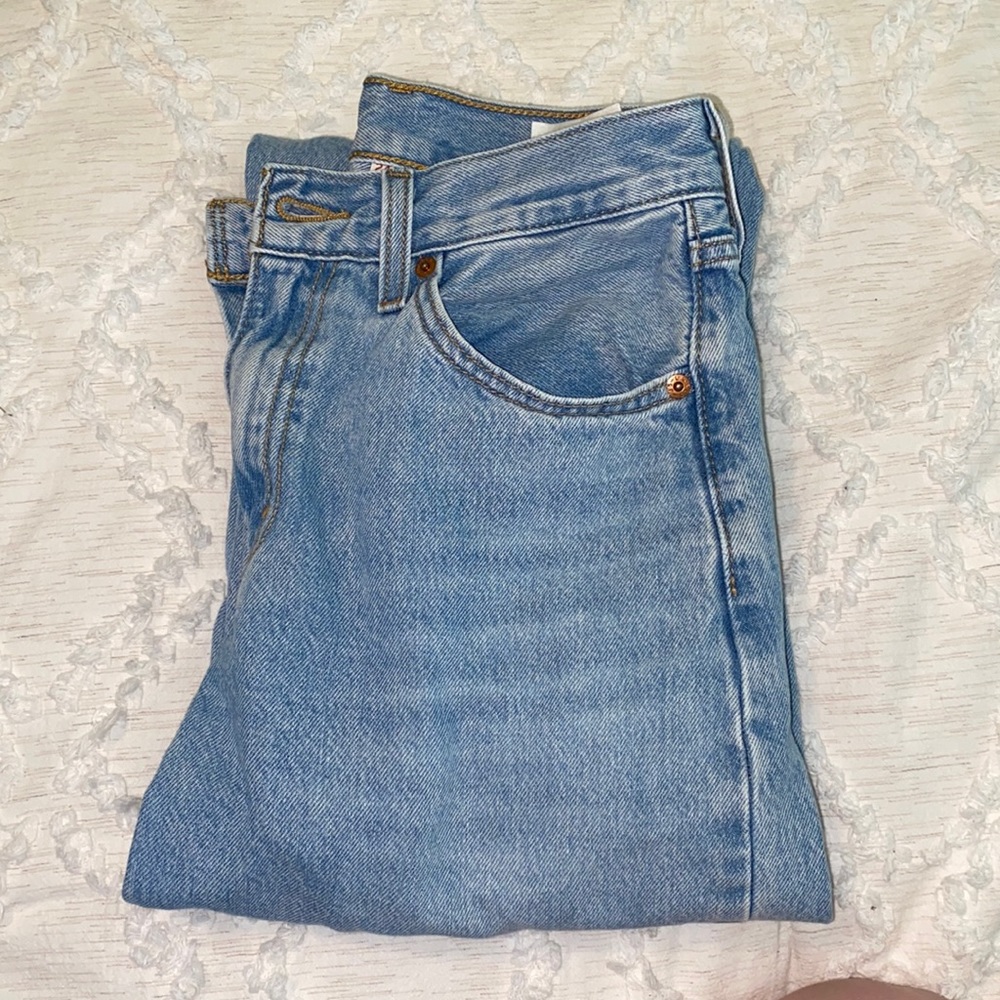 Levi's Light Blue Classic Straight Jeans